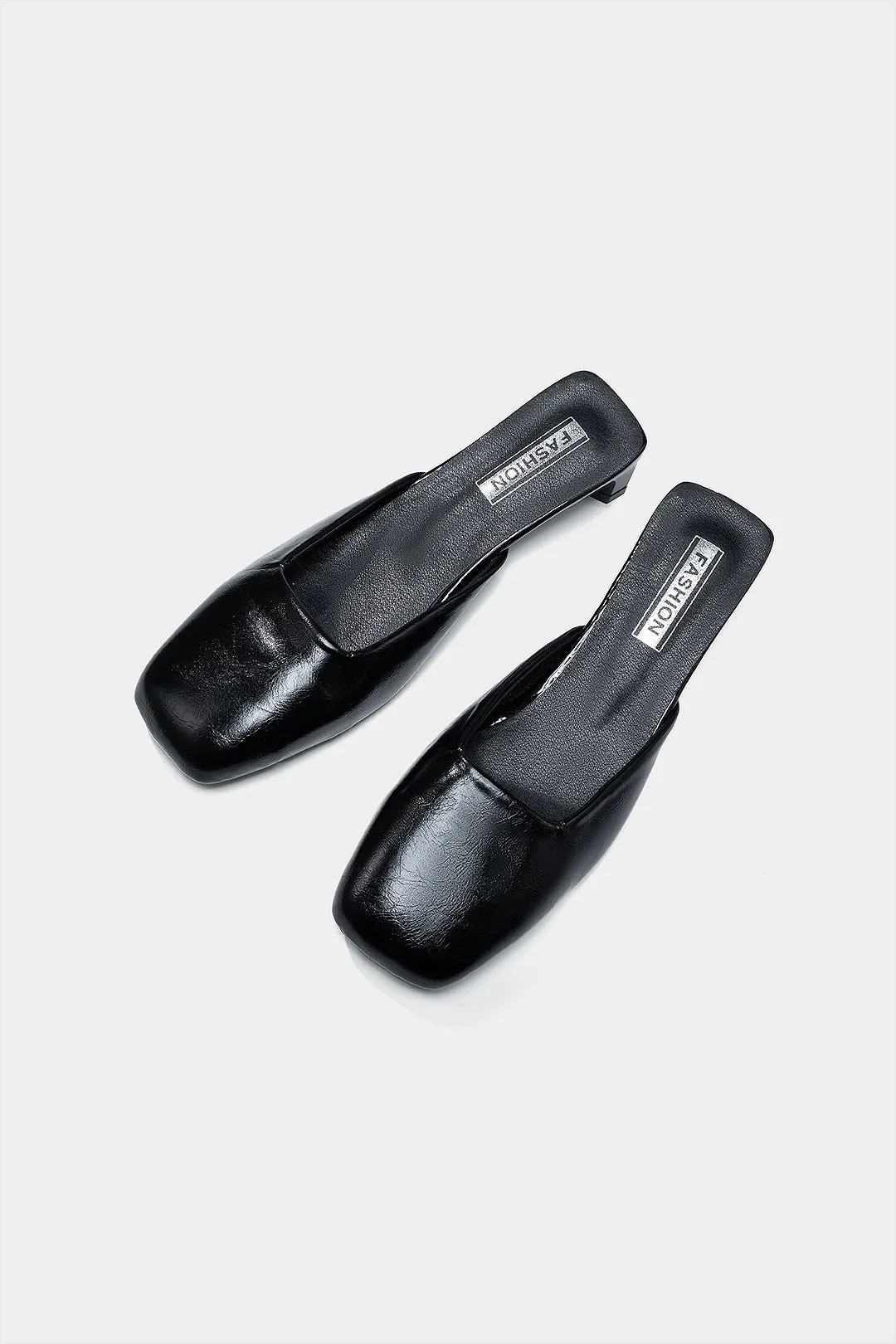 Leather Square Toe Heels sold by Micas