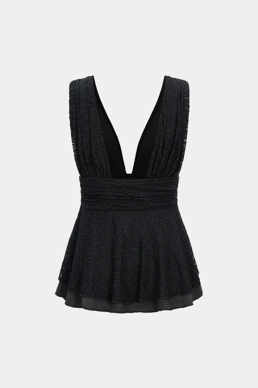 Deep V-Neck Tank Top sold by Micas product image thumbnail 3