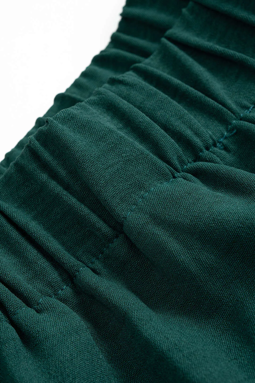 Tie-Up V-Neck Long-Sleeve Top And Wide Leg Trousers Set sold by Micas product image thumbnail 4