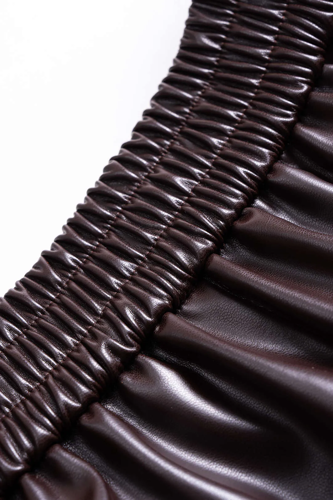 Faux Leather Patchwork Lantern Trousers sold by Micas product image thumbnail 3