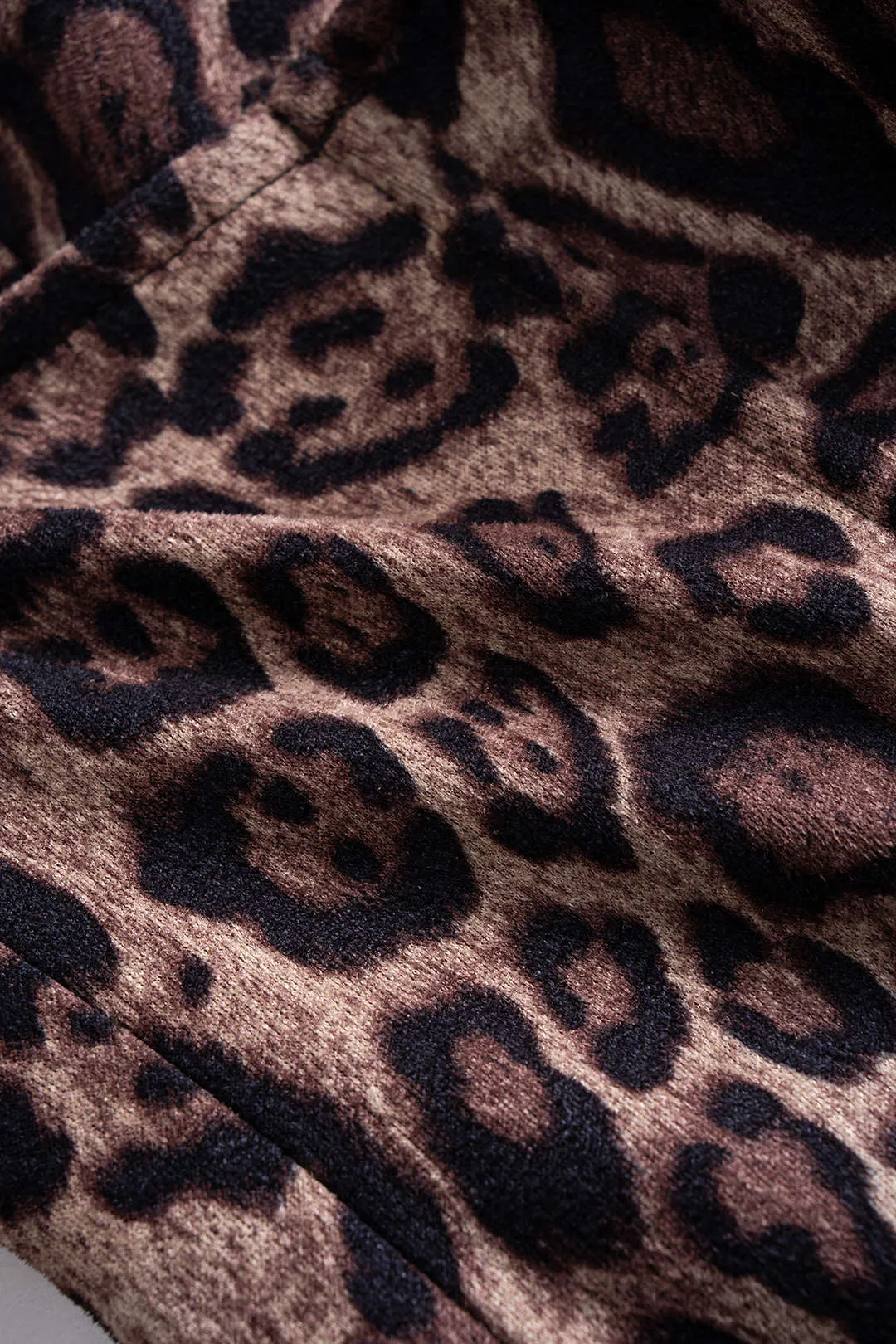 Leopard Print Suede Tie-Back Underwire Strapless Tube Top sold by Micas product image thumbnail 5