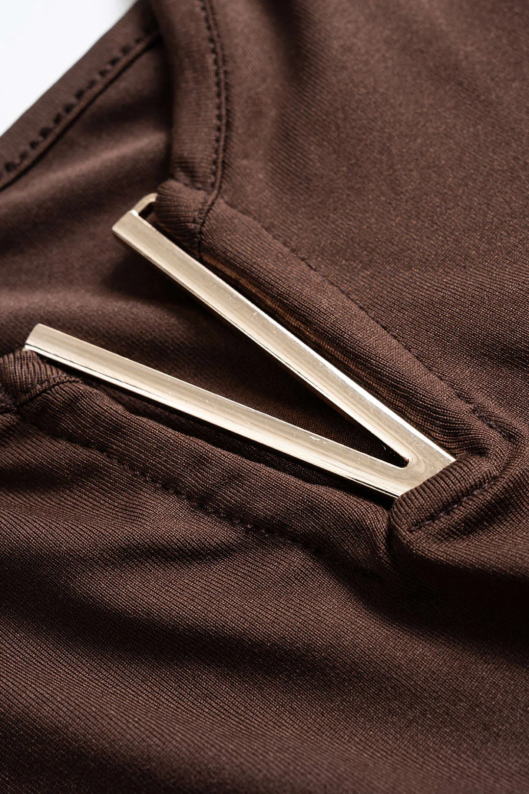 Metallic Slip Sleeveless Bodysuit sold by Micas product image thumbnail 3