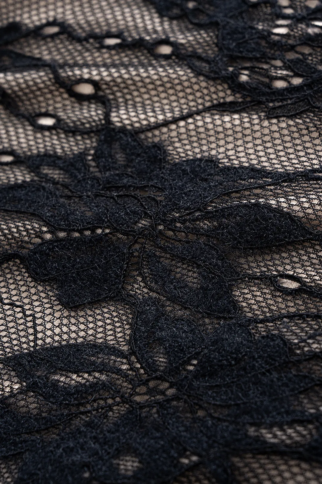 Lace Patchwork Backless Slip Sleeveless Bodysuit sold by Micas product image thumbnail 3