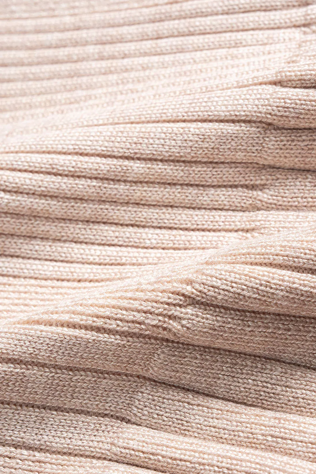 Knit Button Ruched Round Neck Vest sold by Micas product image thumbnail 4