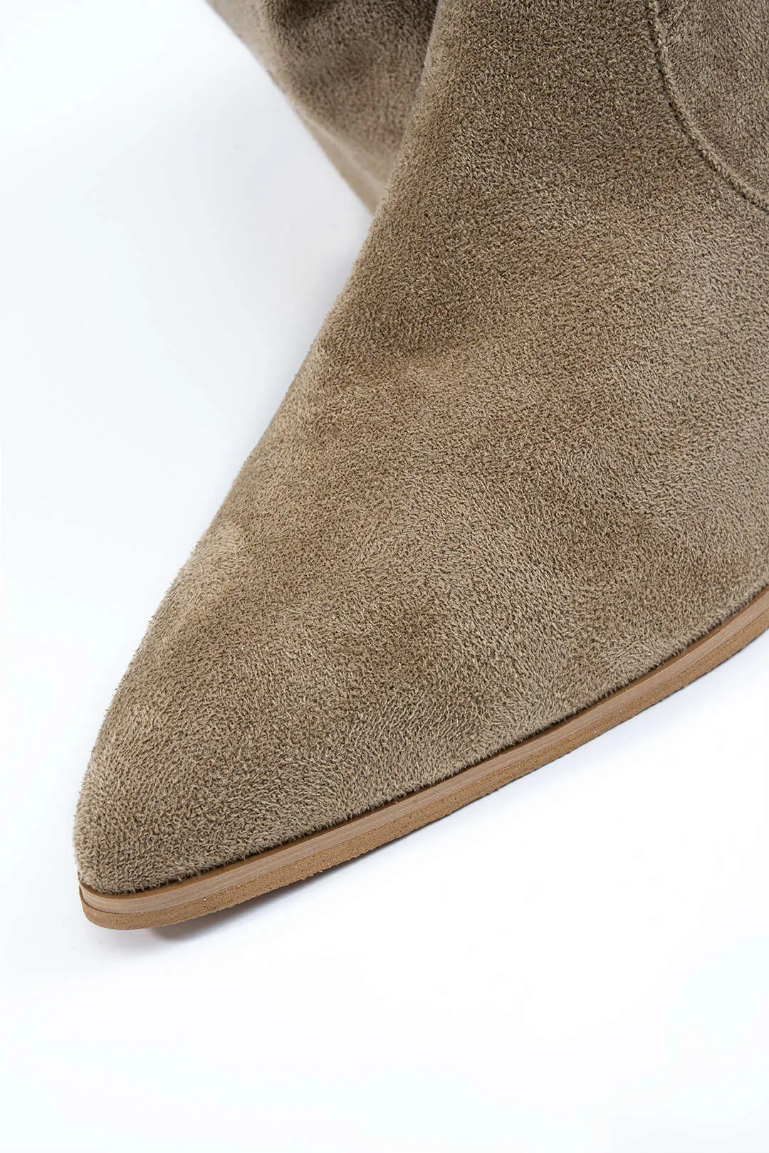 Pointed Toe Knee High Boots sold by Micas product image thumbnail 3