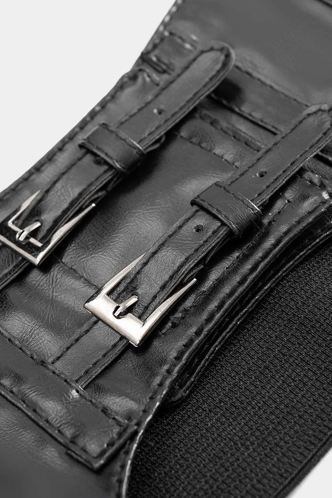 Faux Leather Belt Waist Corset sold by Micas product image thumbnail 3