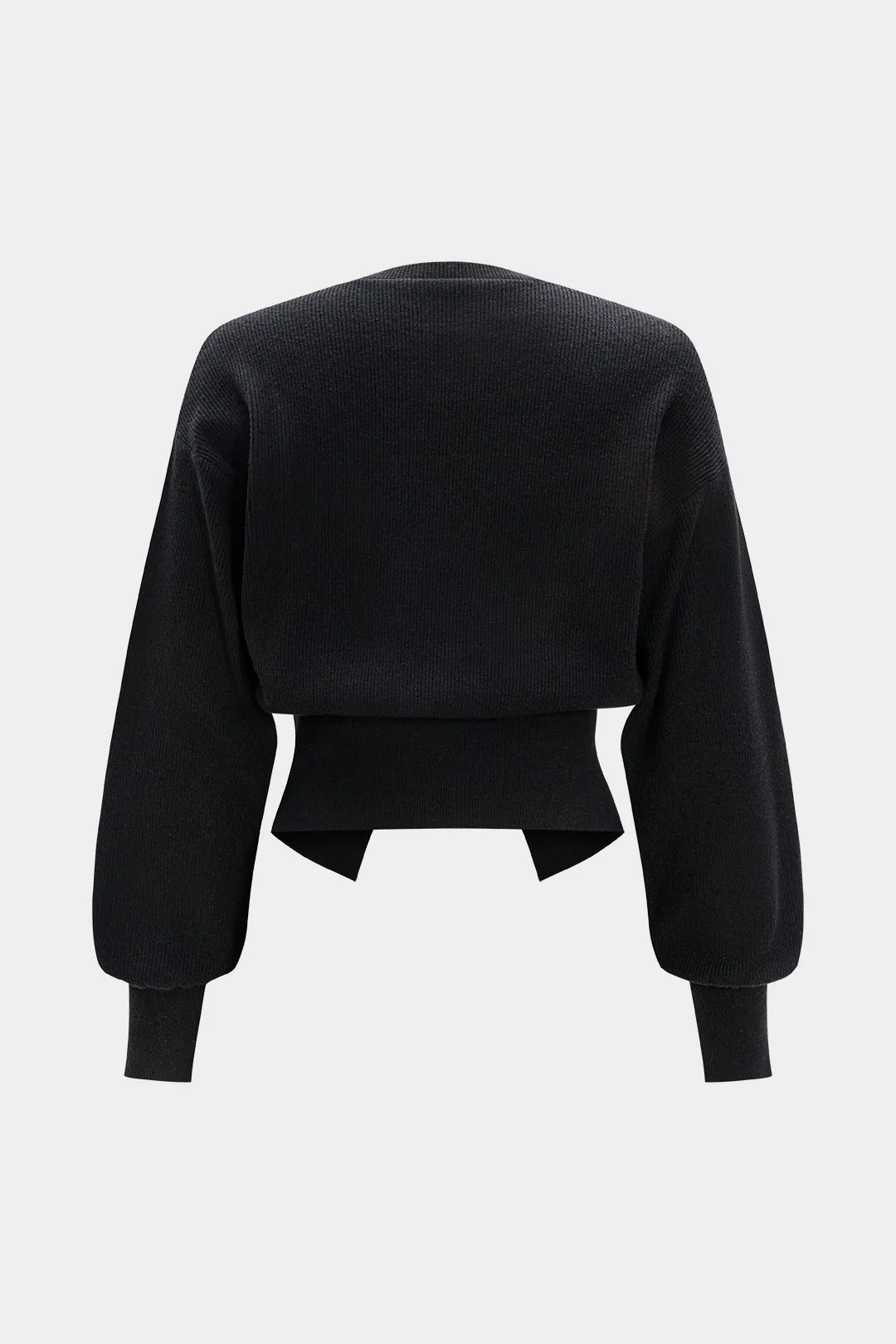 Ribbed Button Sweater Cardigan sold by Micas product image thumbnail 2