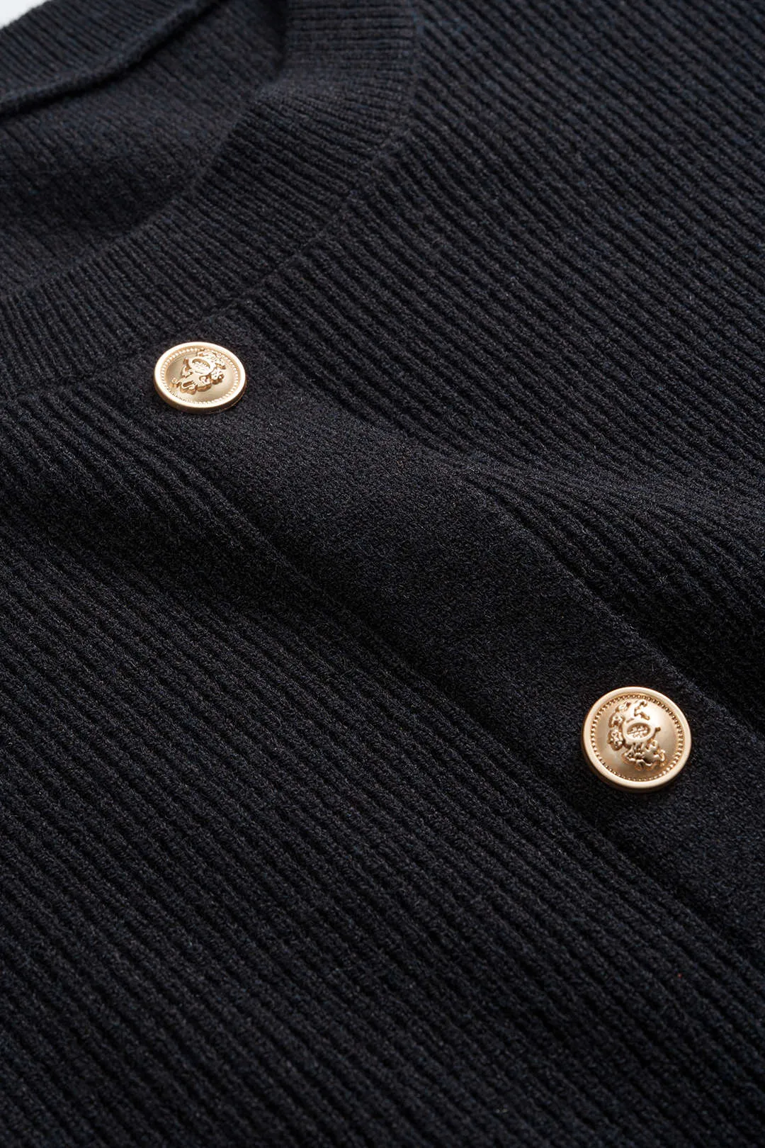 Ribbed Button Sweater Cardigan sold by Micas product image thumbnail 3