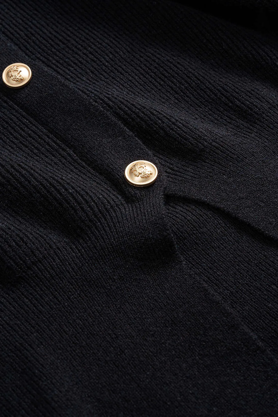Ribbed Button Sweater Cardigan sold by Micas product image thumbnail 4