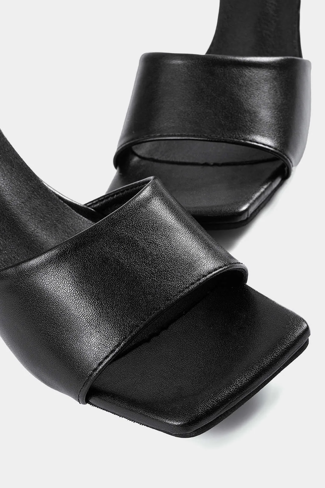 Square Open Toe Faux Leather Sandals sold by Micas product image thumbnail 4