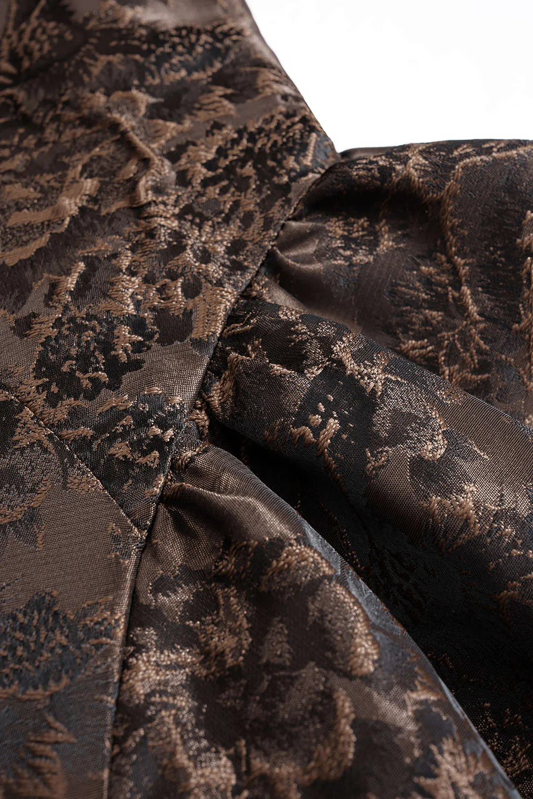 Jacquard Button Sleeveless Mini Dress sold by Micas product image thumbnail 3