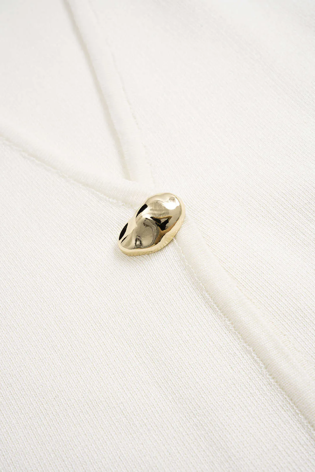 Knit Solid Button Cardigan sold by Micas product image thumbnail 3