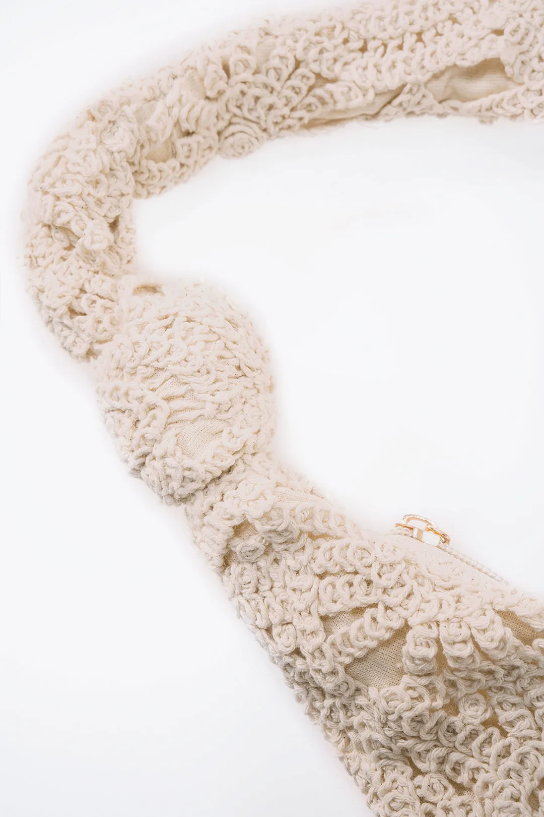 Hollow Crochet Clutch Bag sold by Micas product image thumbnail 2