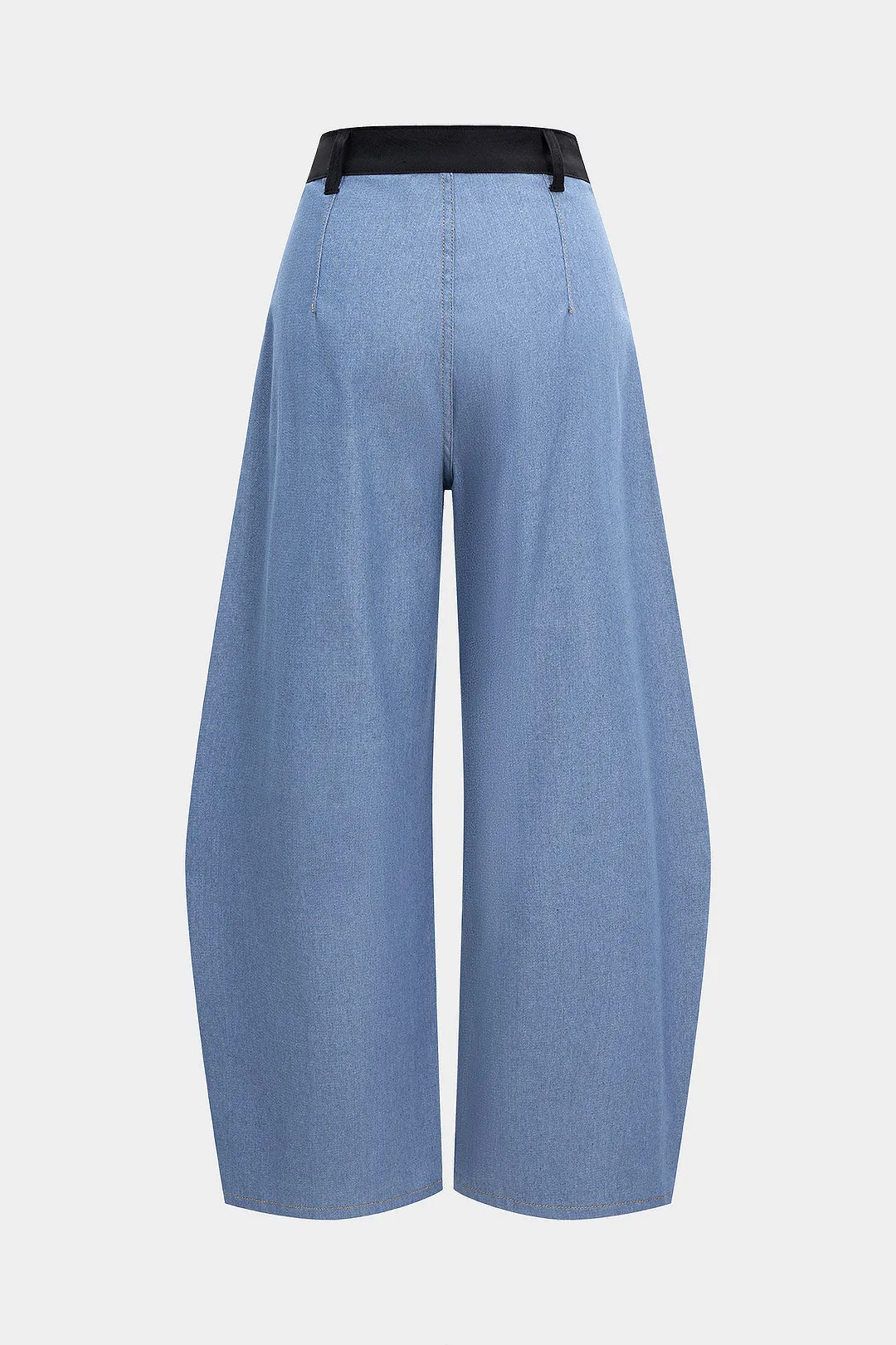 Denim High Waist Patchwork Jeans sold by Micas product image thumbnail 2