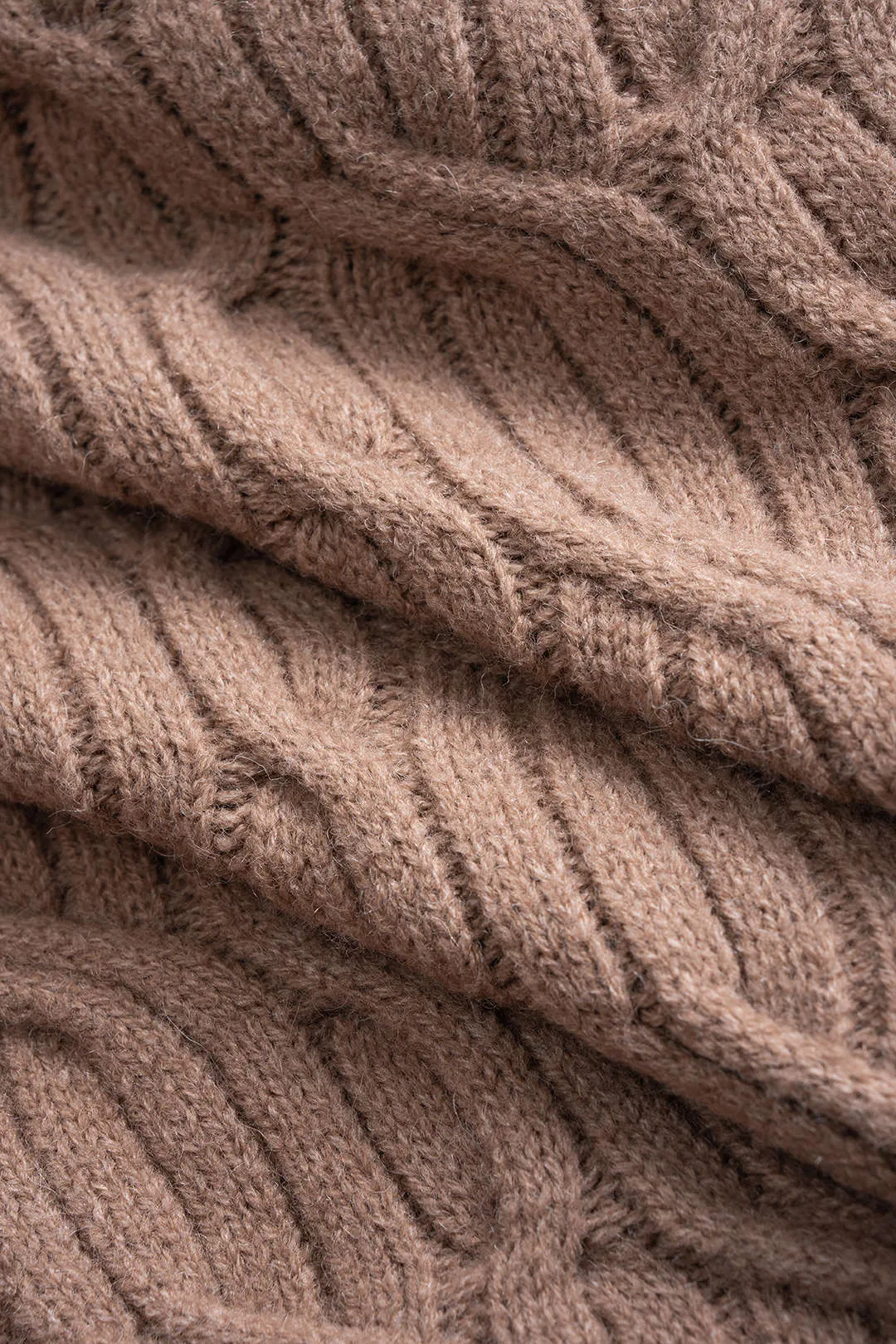 Cable Knit V-Neck Cardigan sold by Micas product image thumbnail 4