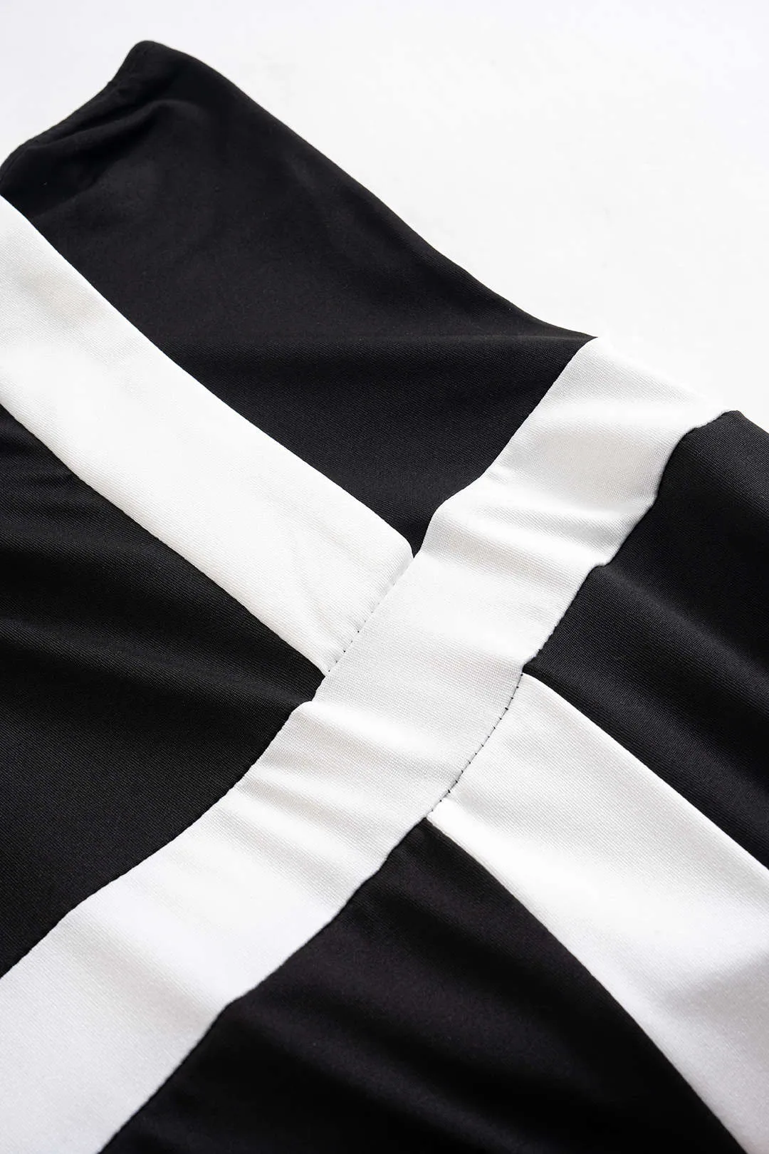 Contrast Binding Strapless Sleeveless Jumpsuit sold by Micas product image thumbnail 3