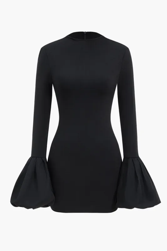 Bell Sleeve Long Sleeve Mini Dress sold by Micas