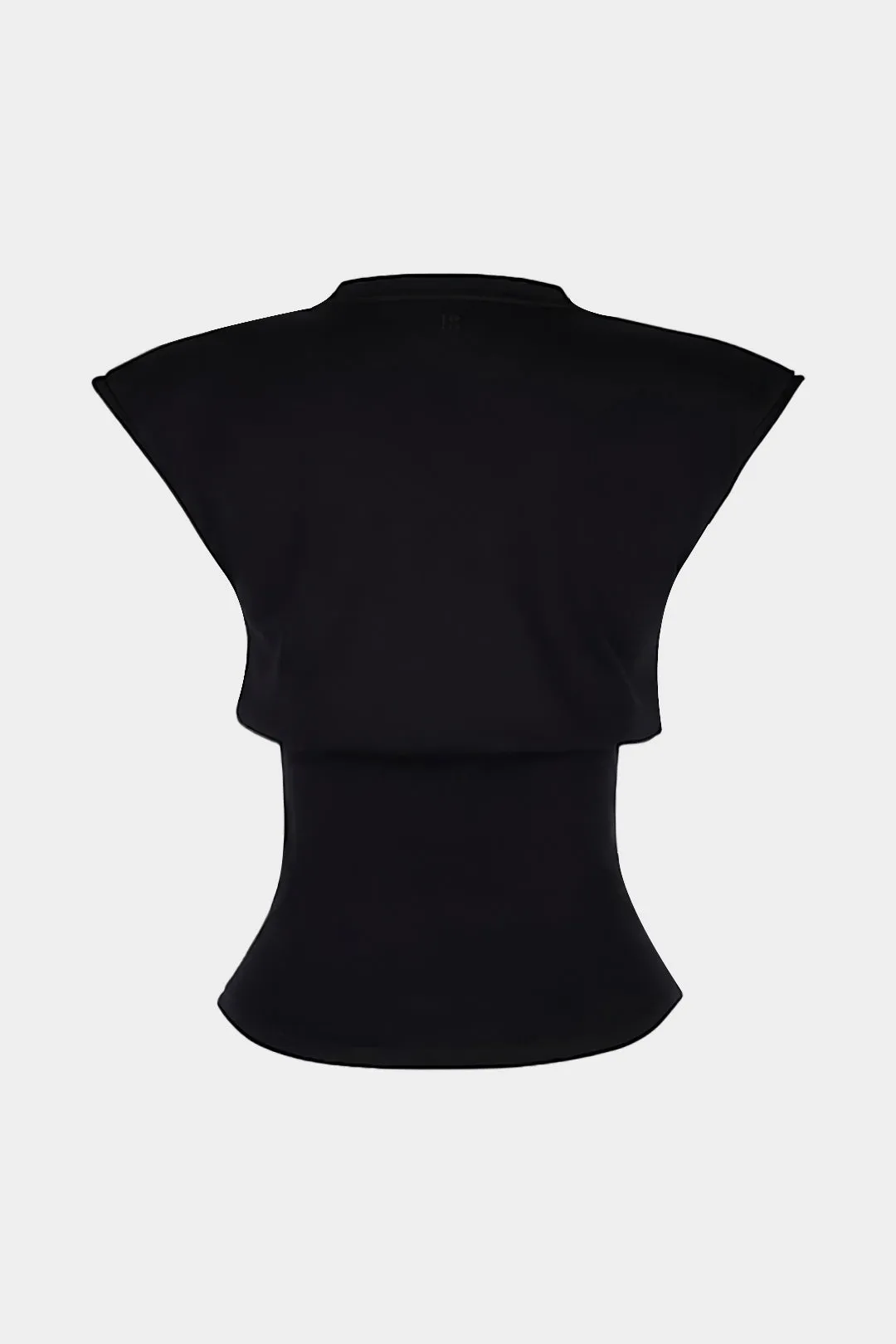 Zipper Round Neck Short-Sleeve T-Shirt sold by Micas product image thumbnail 2
