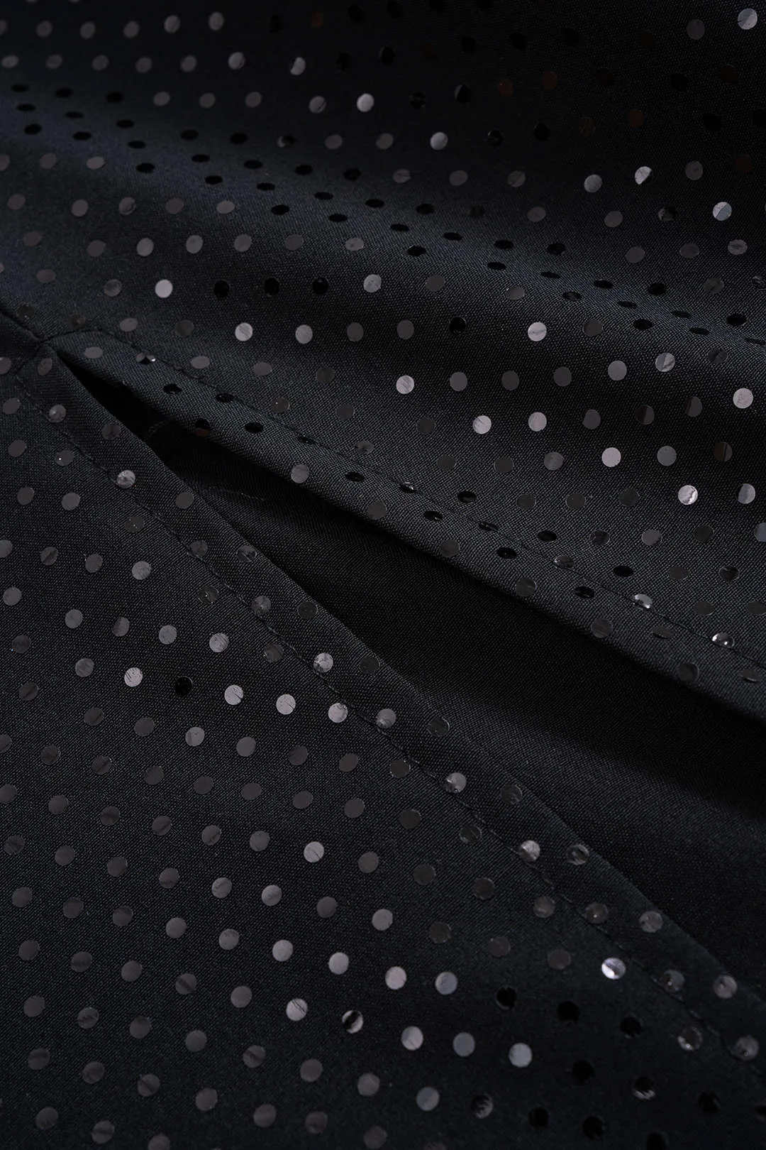 Satin Button Belll Long Sleeve And High Waist Skirt Set sold by Micas product image thumbnail 4