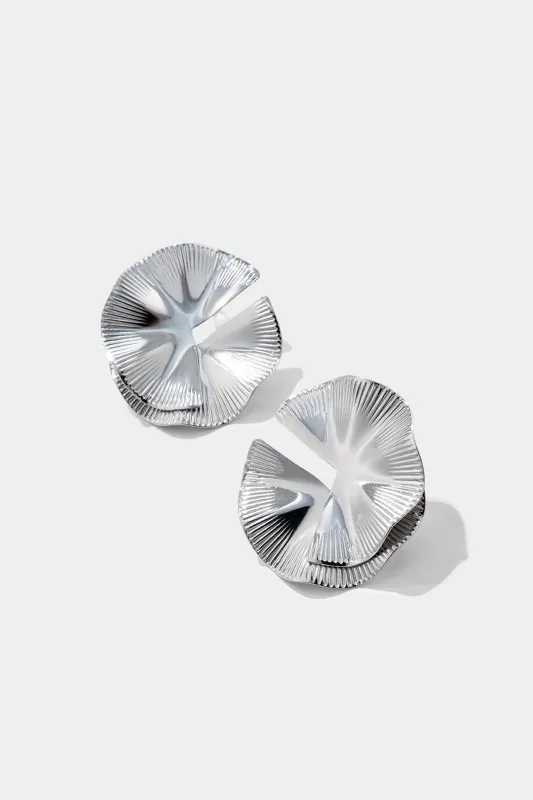 Metallic Irregular Earrings sold by Micas