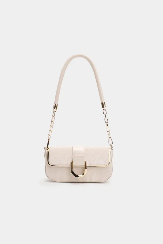 Faux Leather Square Shoulder Bag sold by Micas