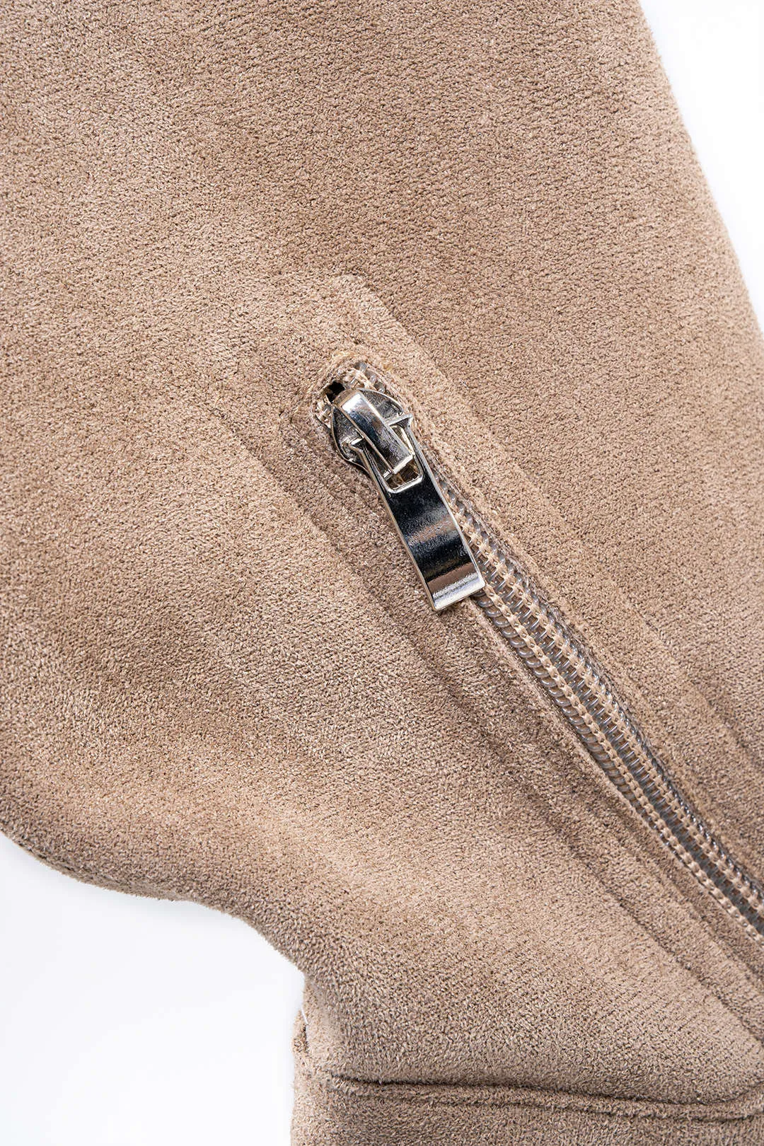 Suede Metallic Button Pointed Mid Calf Boots sold by Micas product image thumbnail 4