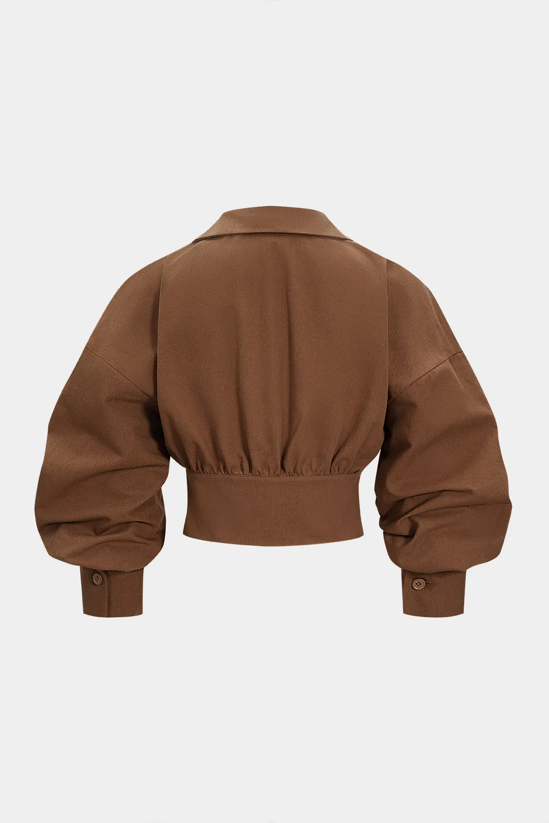 Ruched V-Neck Jacket sold by Micas product image thumbnail 2