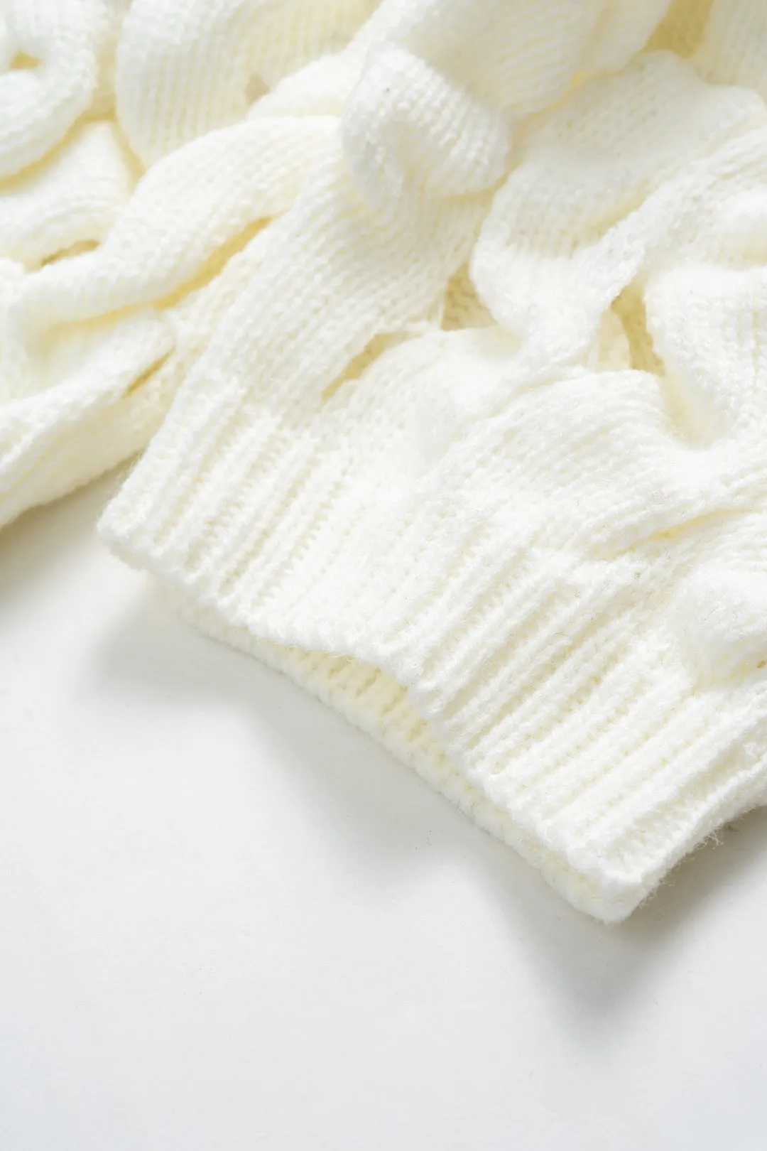 Knit Cut Out Sweater Cardigan sold by Micas product image thumbnail 5