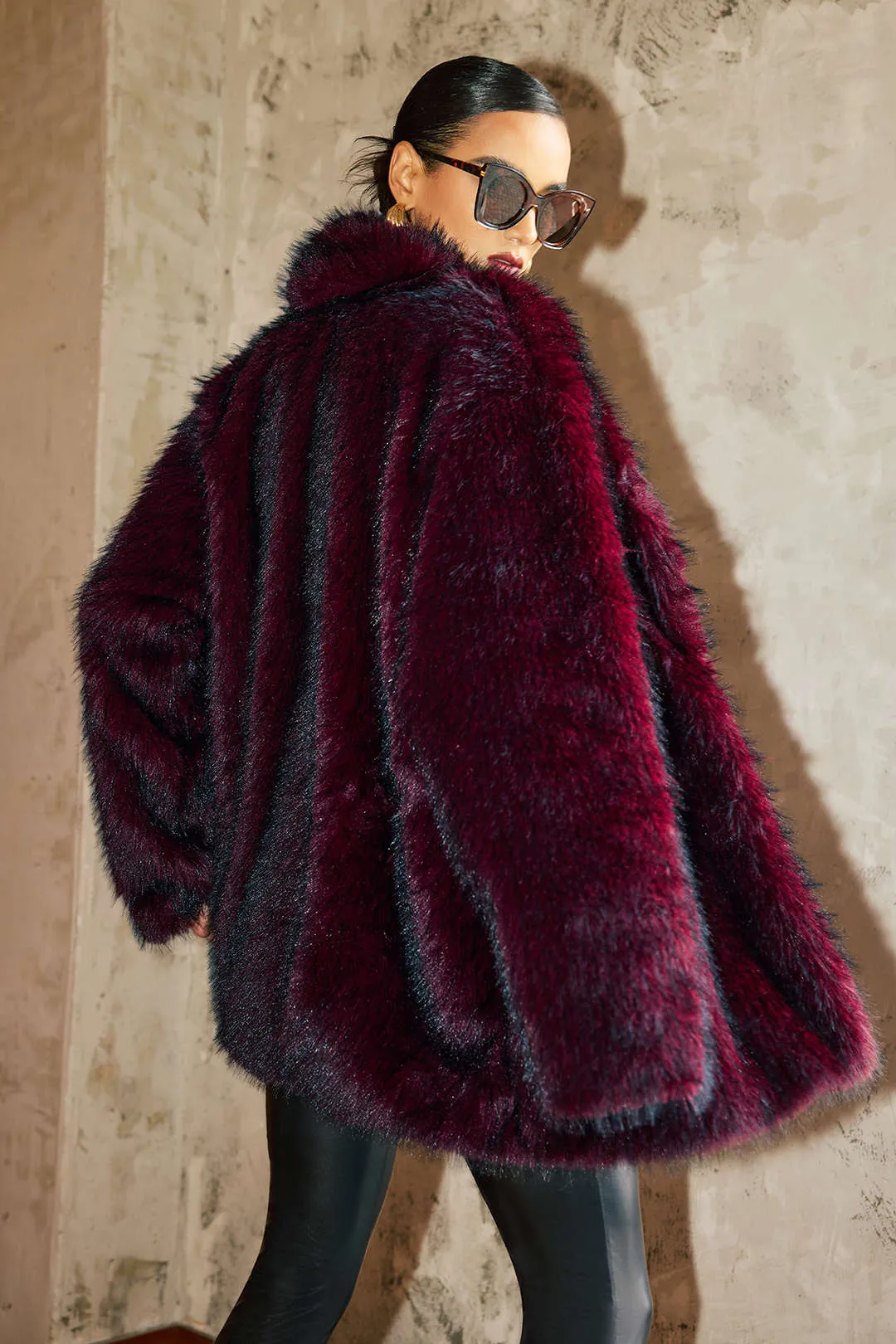Faux Fur Coat sold by Micas product image thumbnail 4