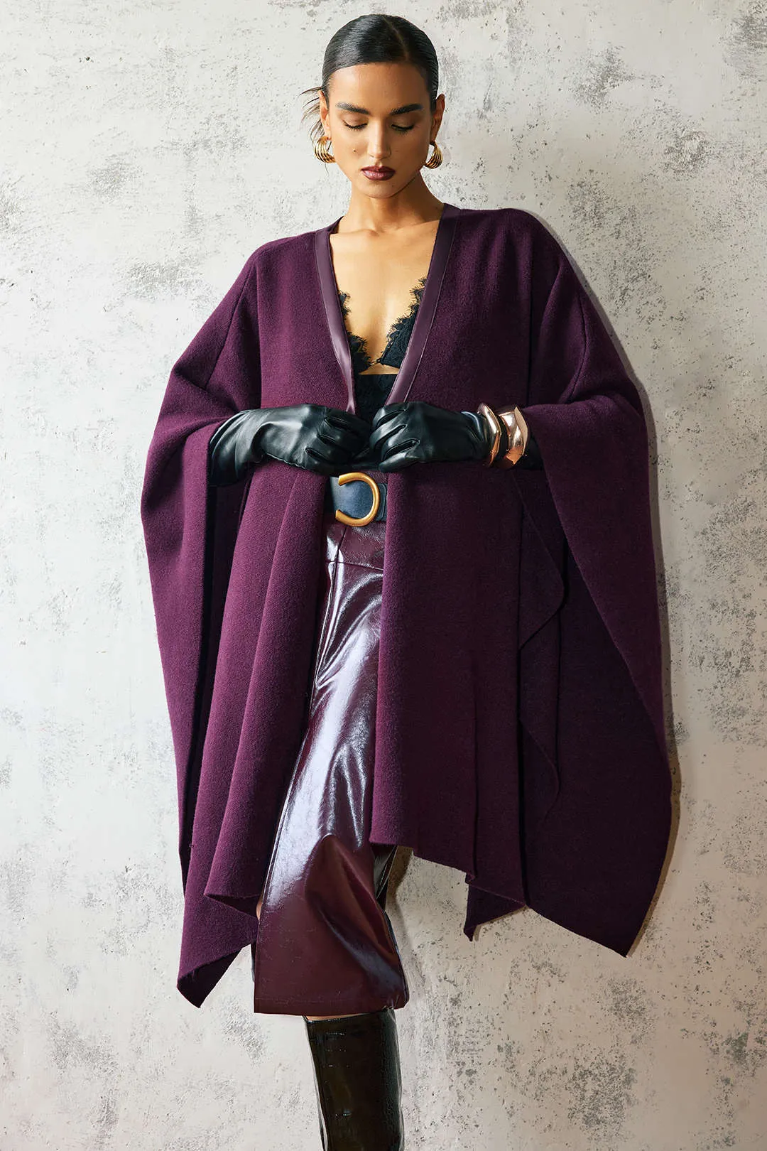 Knit Patchwork Cardigan sold by Micas product image thumbnail 2