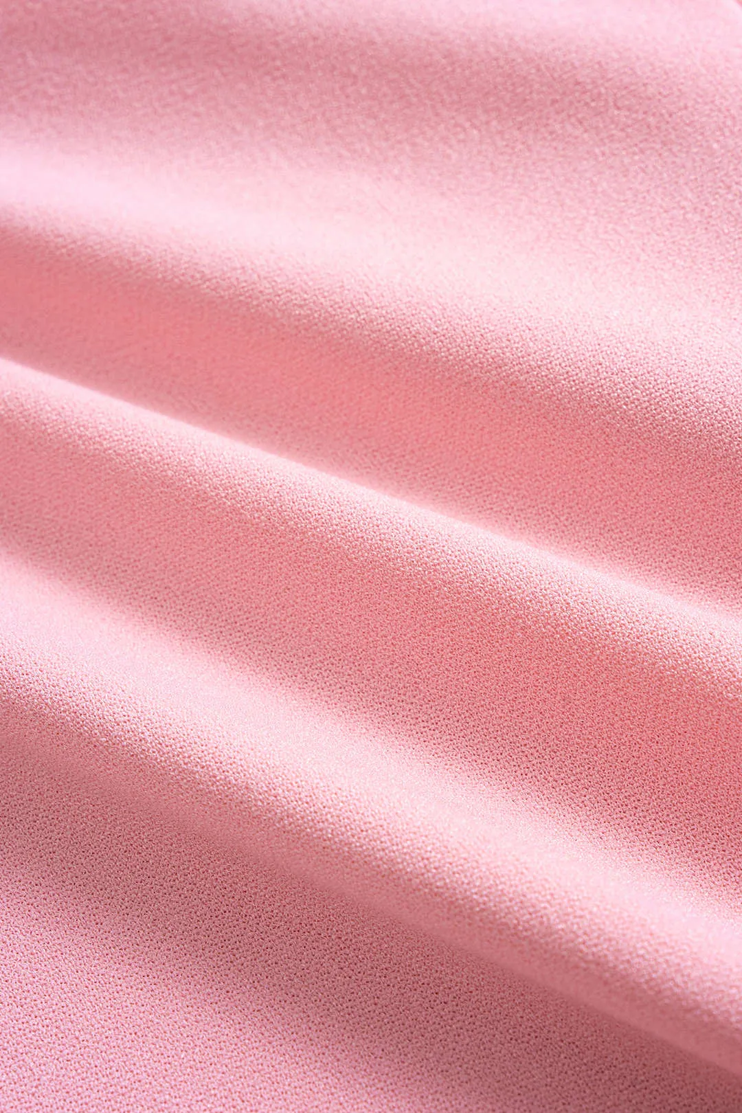 Ruffle Knotted Long Sleeve Mini Dress sold by Micas product image thumbnail 4