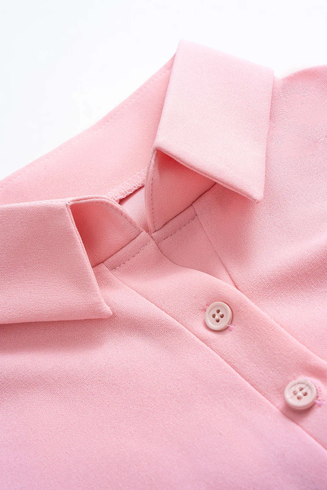 Ruffle Knotted Long Sleeve Mini Dress sold by Micas product image thumbnail 3