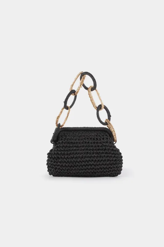 Woven Shoulder Bag sold by Micas