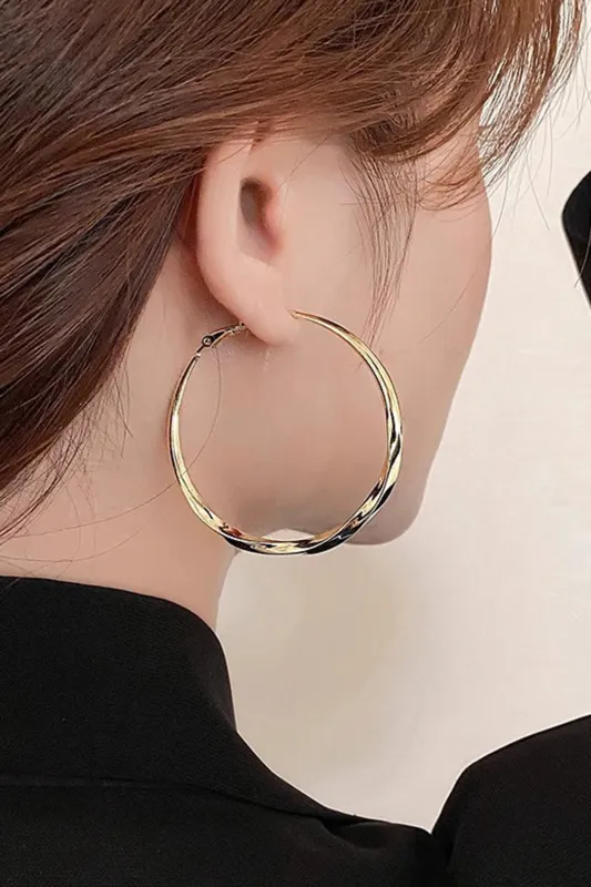 Metallic Circle Earrings sold by Micas