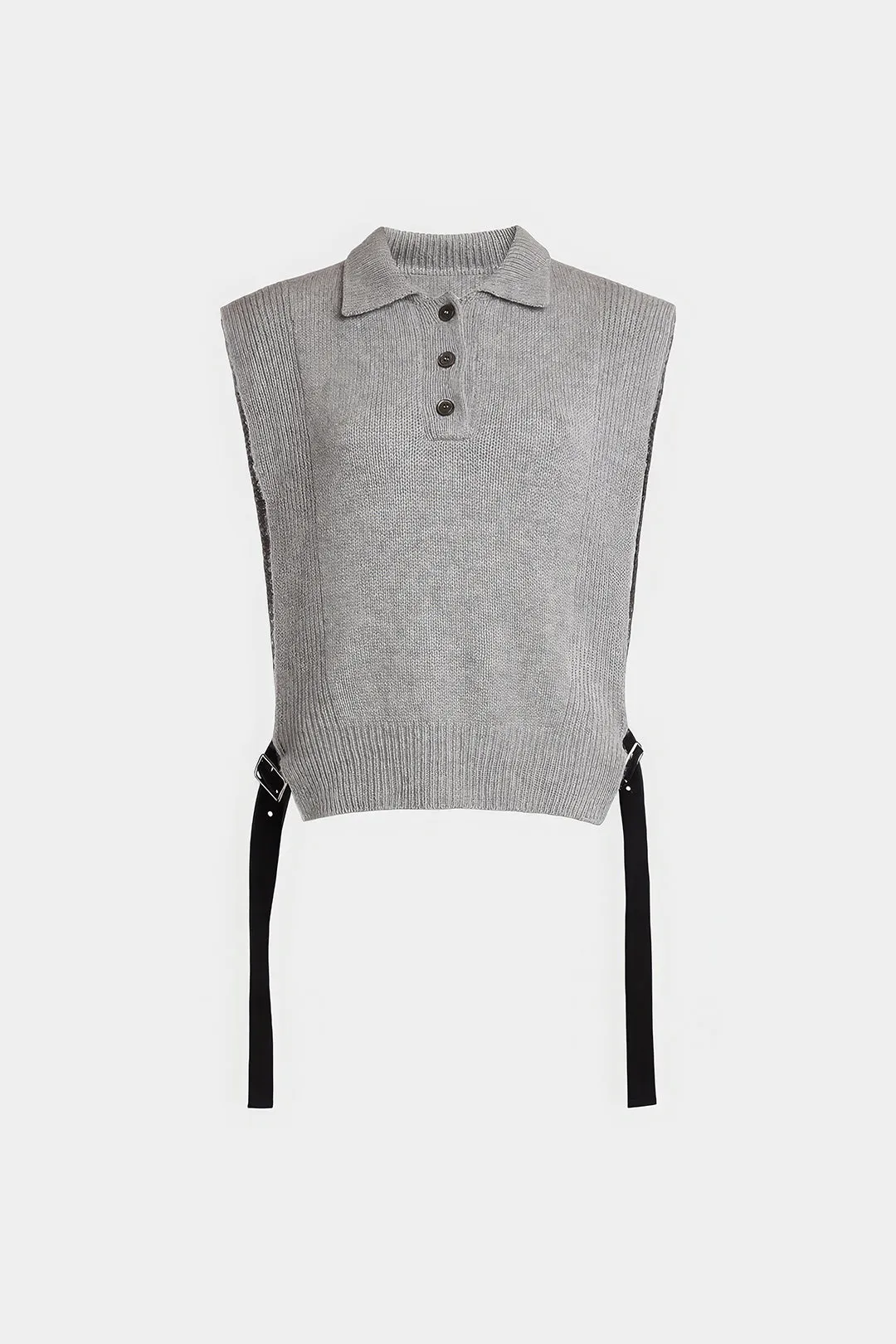 Knit Button Tank Top sold by Micas