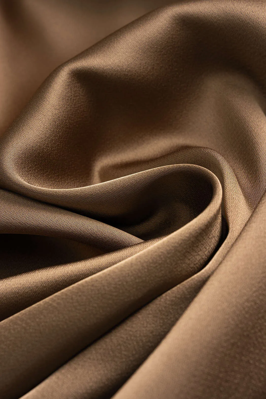 Satin Tie-Up Crossed Long-Sleeve Top And Shirred Waistband Skirt Set sold by Micas product image thumbnail 4