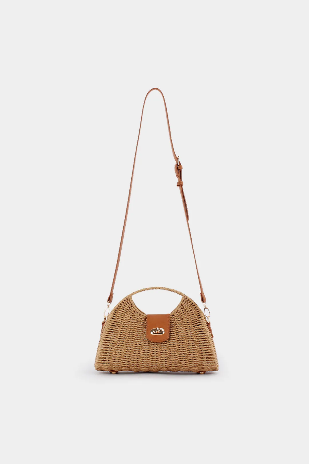 Straw Woven Tote Bag sold by Micas product image thumbnail 3
