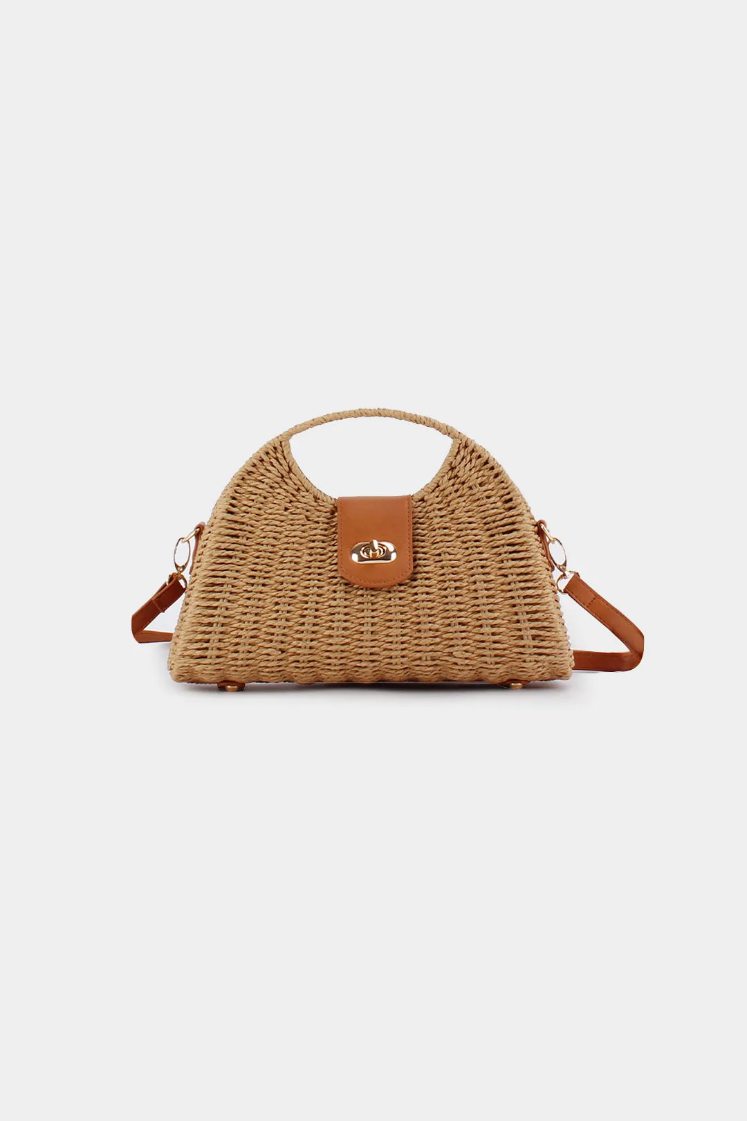 Straw Woven Tote Bag sold by Micas