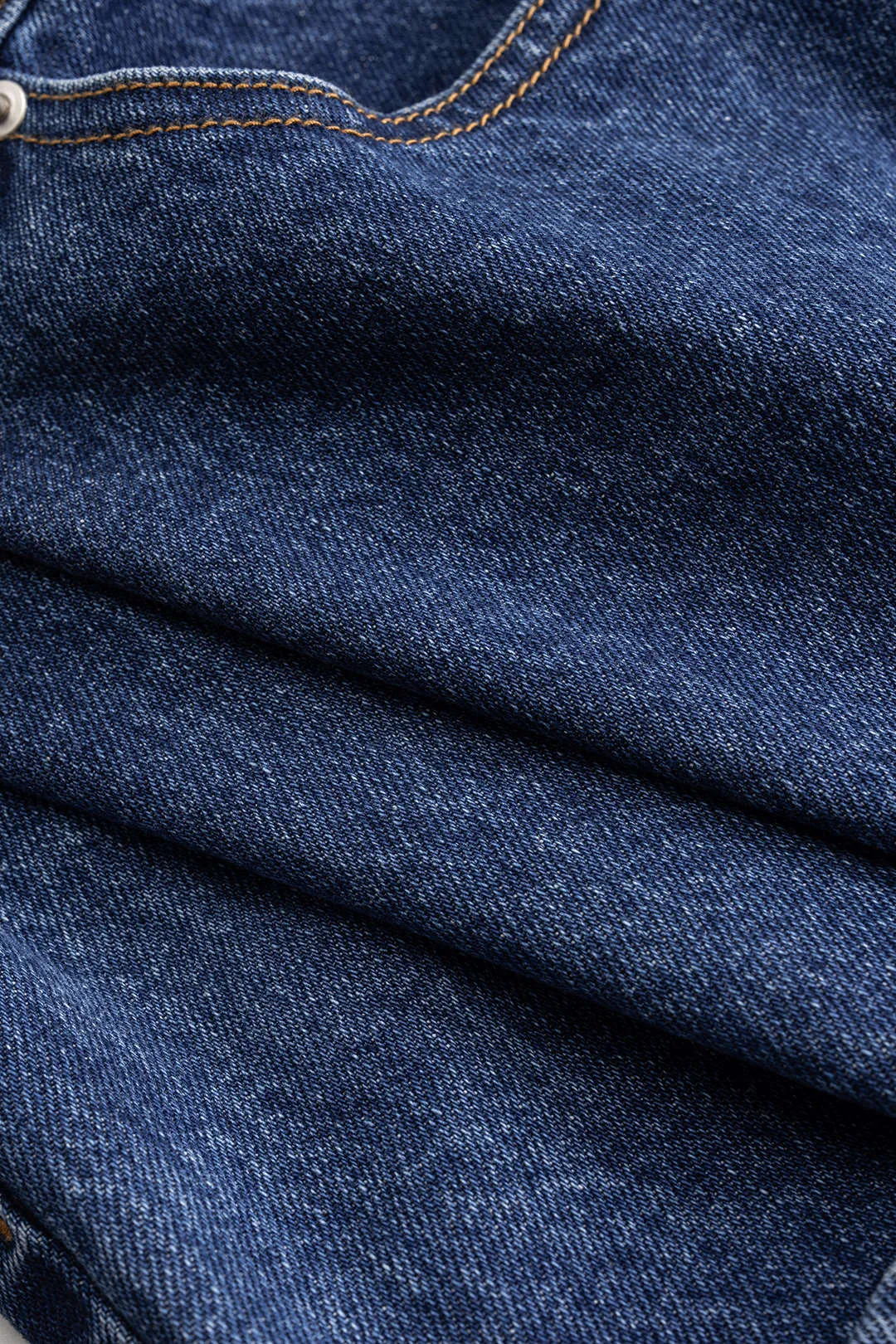 Plus Size Denim Patchwork Zipper Mini Skirt sold by Micas product image thumbnail 3