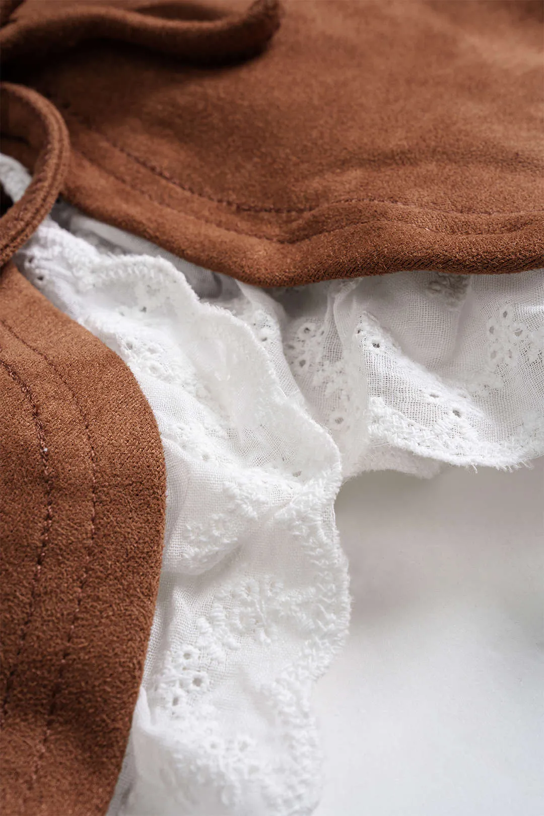 Tie-Up Ruffle Hem Cami Top sold by Micas product image thumbnail 4