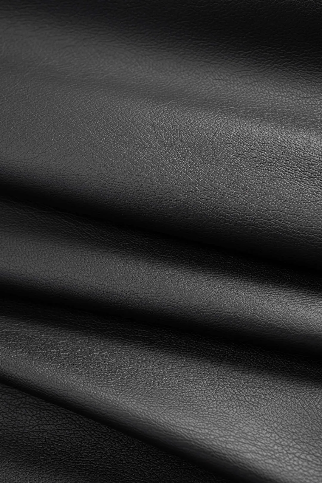 Faux Leather Tie Front Asymmetrical Jacket sold by Micas product image thumbnail 4