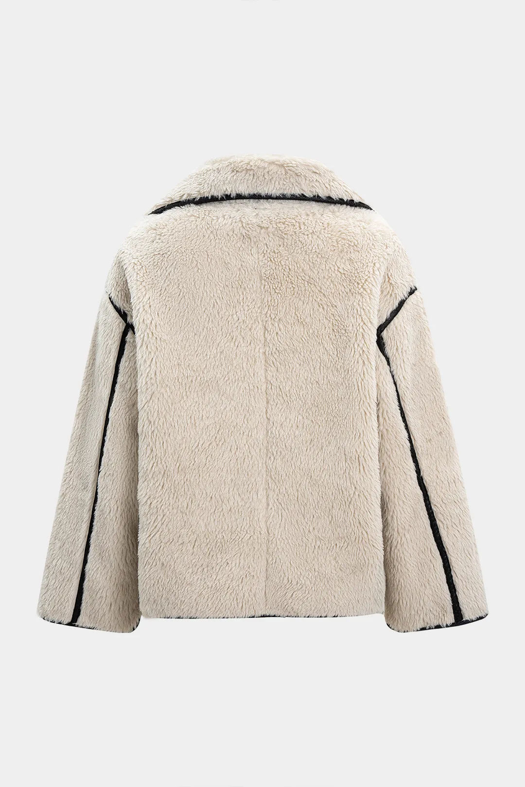 Faux Fur Patchwork Coat sold by Micas product image thumbnail 2