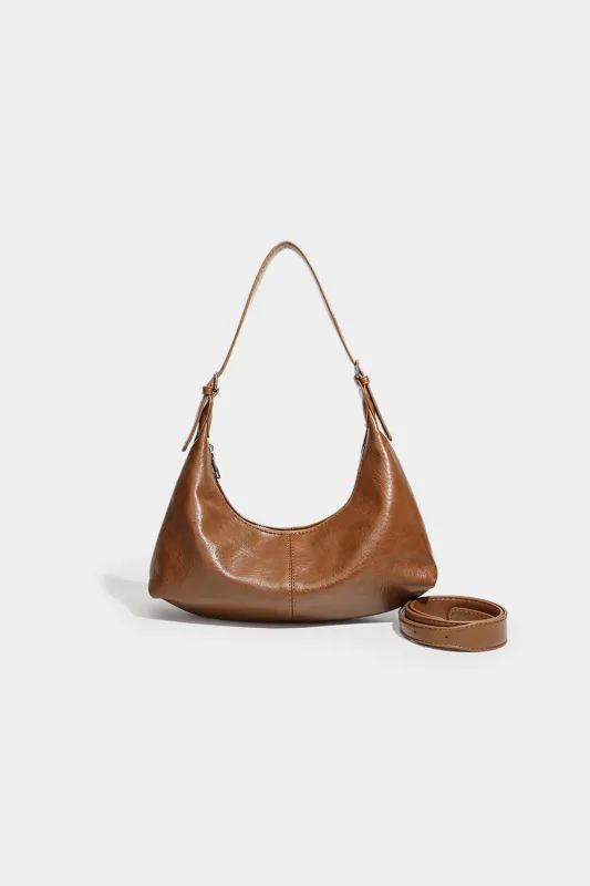 Faux Leather Shoulder Bag sold by Micas