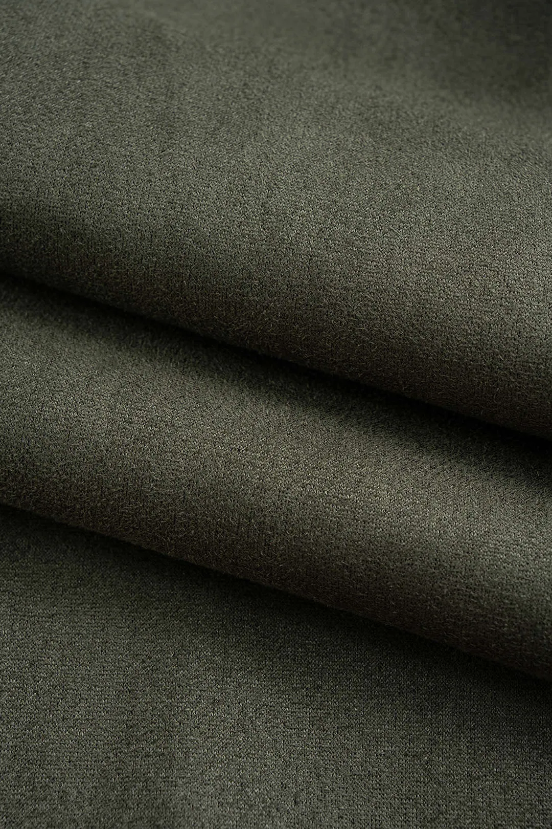 Faux Leather Patchwork Suede Metallic Decor High Waist Pants sold by Micas product image thumbnail 4