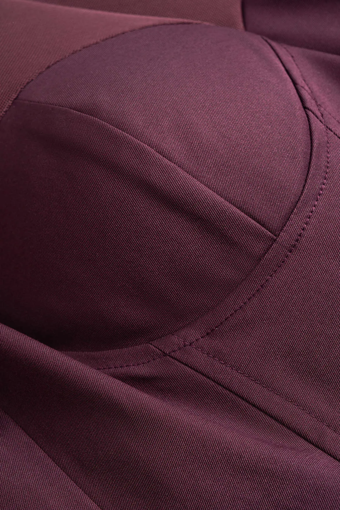 Mesh Patchwork Asymmetrical Ruched Long-Sleeve Top sold by Micas product image thumbnail 3