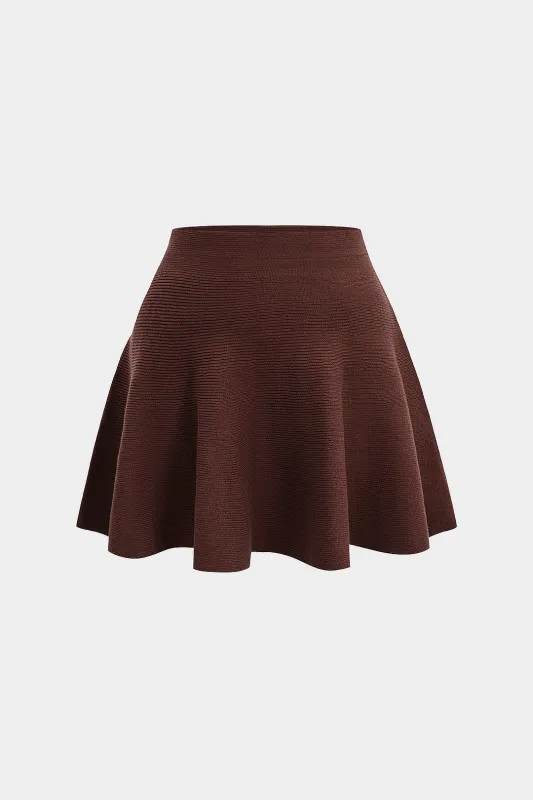 Plus Size Knit Ruched Skirt sold by Micas