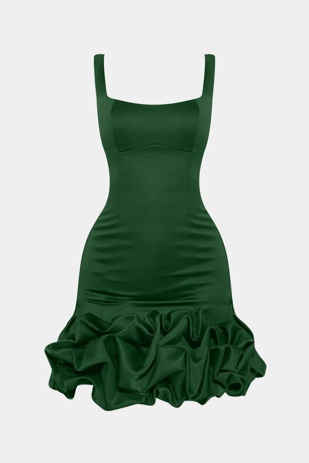 Ruffle Sleeveless Slip Mini Dress sold by Micas