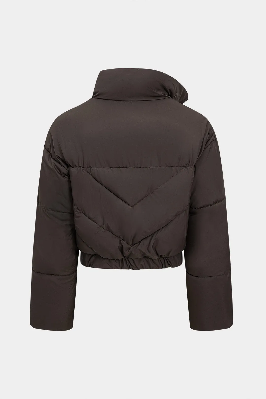 Solid Zipper Puffer sold by Micas product image thumbnail 2