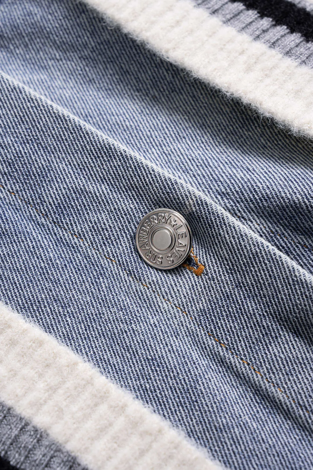 Knit Patchwork Sweater Cardigan sold by Micas product image thumbnail 3