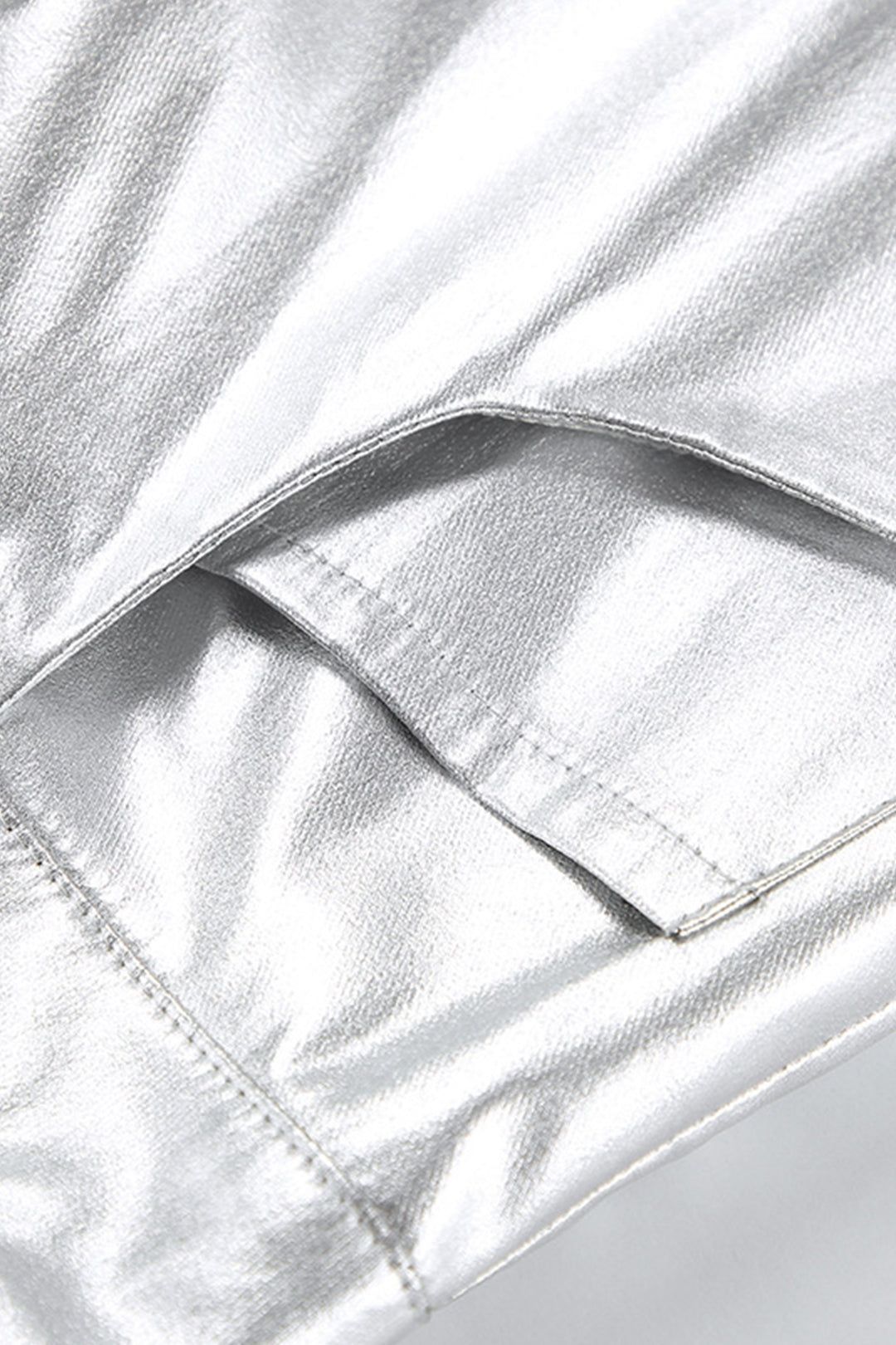 Faux Leather Straight Leg Pants sold by Micas product image thumbnail 3